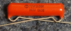 .001 mfd 1600 volt Orange Drop Capacitor