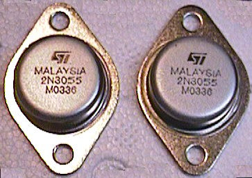 Leslie Power Transistors - Pair