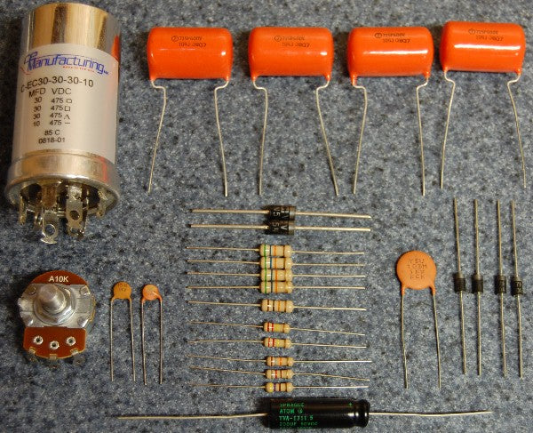 47 Parts Kit - Amps without 5U4 Rectifier Tube