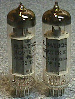 6BQ5 Power Tubes - Matched Pair