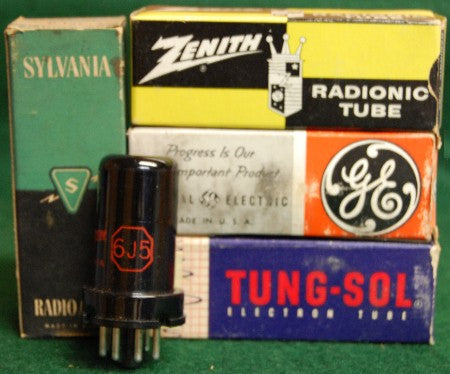 6J5 Medium Gain Triode Tube