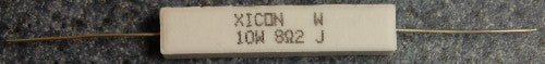 8 Ohm 10 Watt Power Resistor