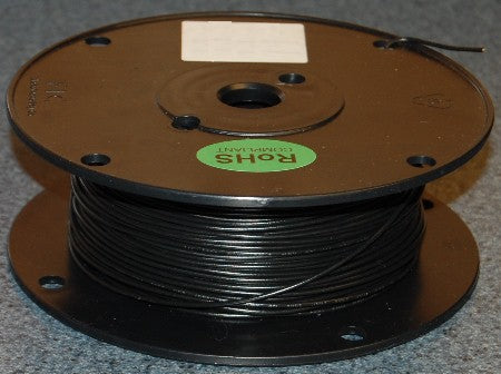 Black 18 AWG Hook Up Wire