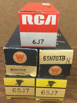 BV/CV/RT Preamplifier Tube Set