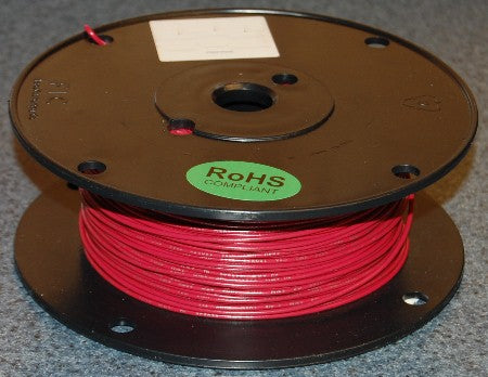 Red 18 AWG Hook Up Wire